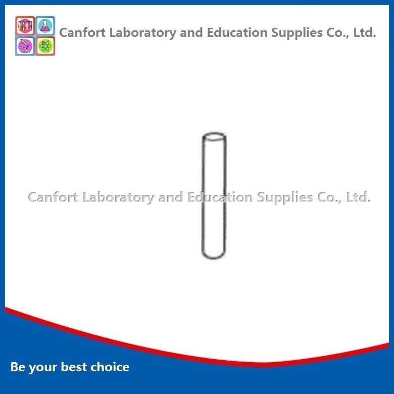 Test tube, without rim, bacteriological use