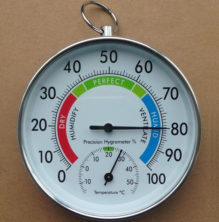 10cm termohigrómetro (termometro higrómetro)