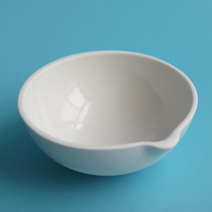 Porcelain evaporating basins