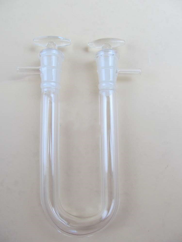 Drying Tube With Side Tubes And Stoppers
