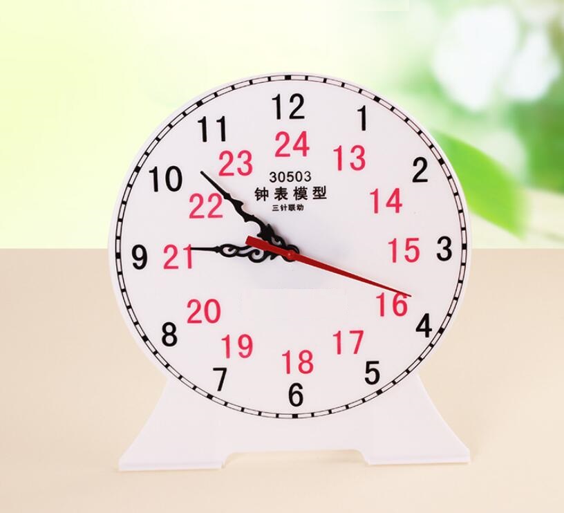 Clock model for teaching