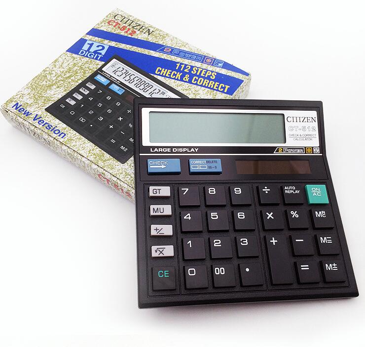 12 Digits Desktop Electronic Calculator CT512