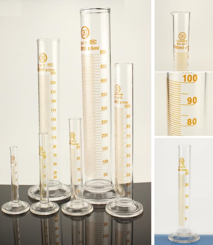 Glass Graduated Cylinder, Measuring Cylinder