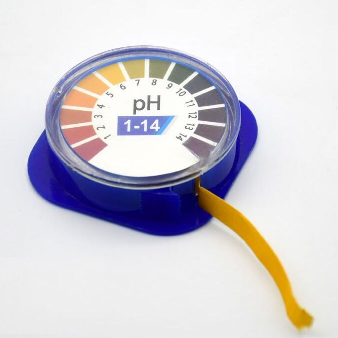 Papel indicador de pH 1-14 rollo
