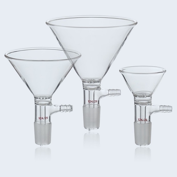 Glass Buchner Funnel With Pore Plate