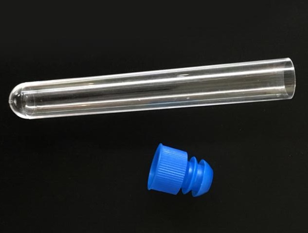 PS plastic test tube
